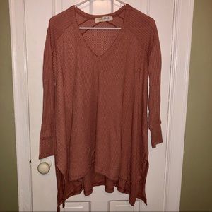 *SOLD* Swing waffle tunic